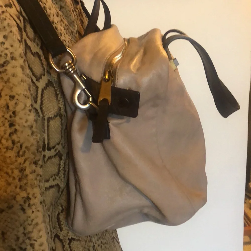 Celine carryall weekender leather bag very good condition, authentic & rare - Picture 12 of 14